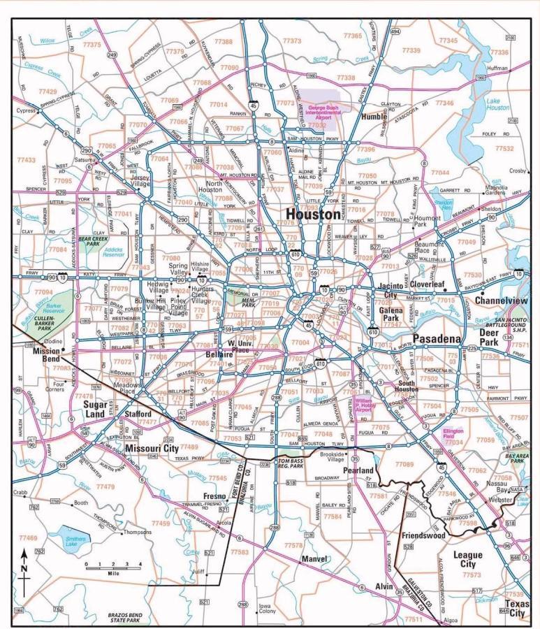 27 Map Of Zip Codes Houston And Surrounding Areas - Online Map Around ...